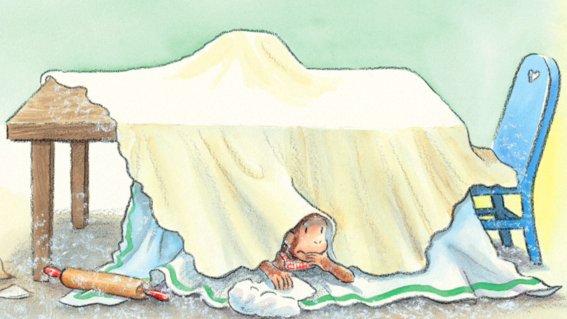 Curious George Life Lessons - in the kitchen