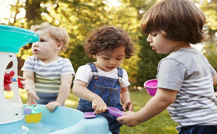 Toddler outdoor playsets
